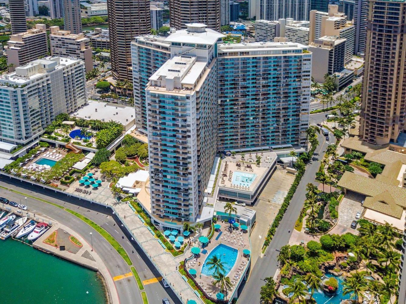 호놀룰루 Ilikai Tower 1127 Yacht Harbor View 1Br 아파트 외부 사진