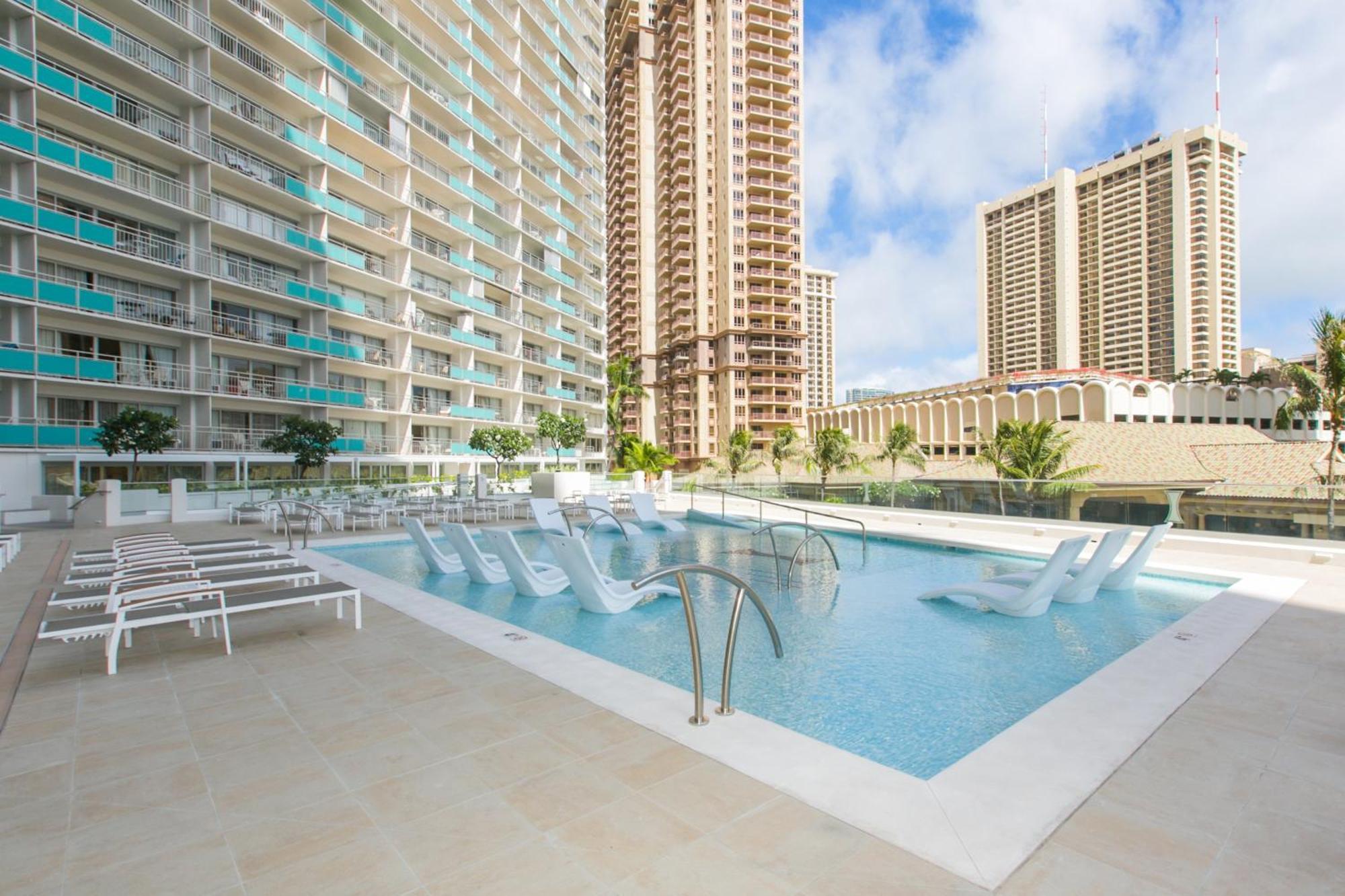 호놀룰루 Ilikai Tower 1127 Yacht Harbor View 1Br 아파트 외부 사진