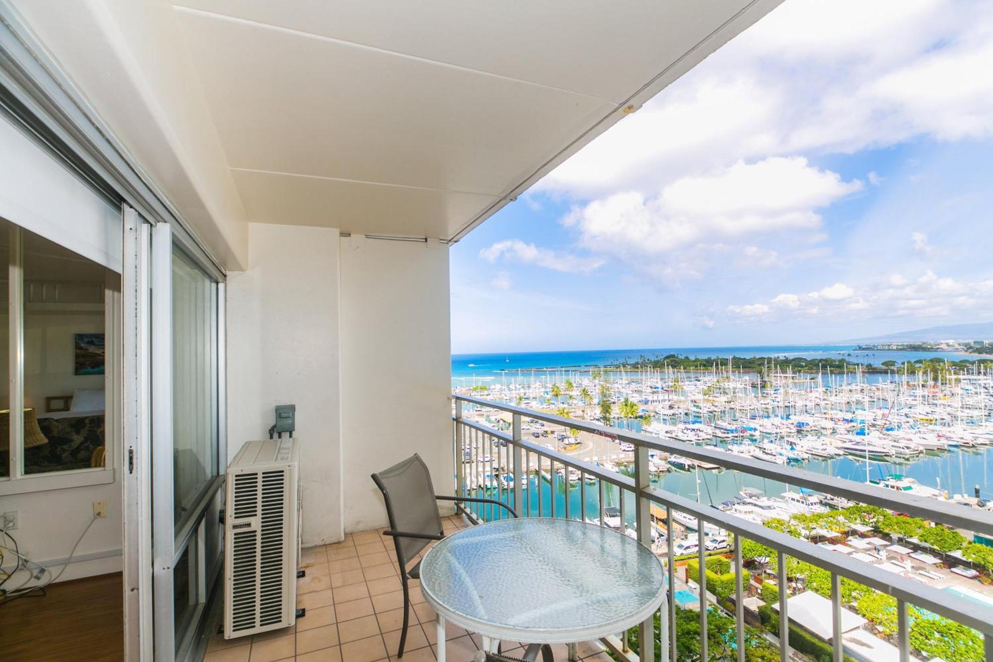 호놀룰루 Ilikai Tower 1127 Yacht Harbor View 1Br 아파트 외부 사진